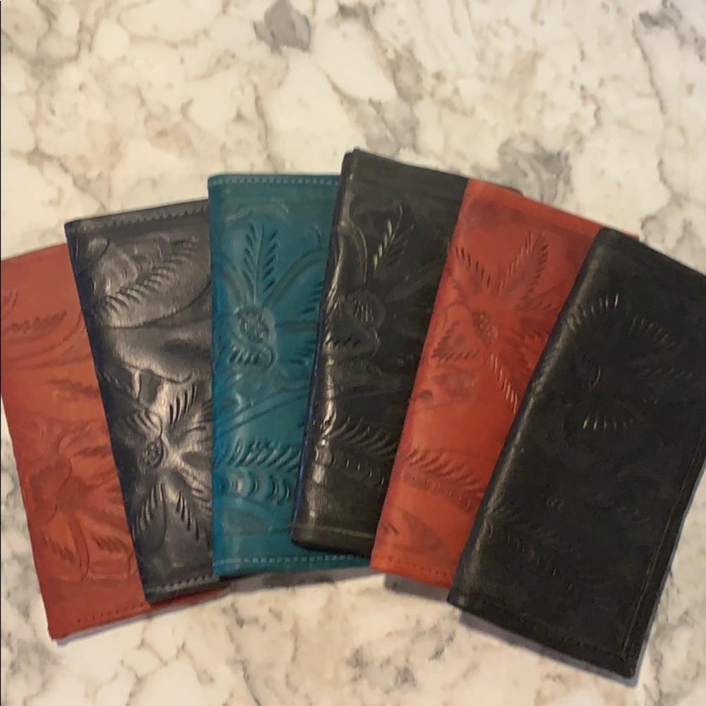New Leaders In Leather checkbook covers